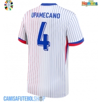 Camisa de time de futebol França Dayot Upamecano #4 Replicas 2º Equipamento Europeu 2024 Manga Curta